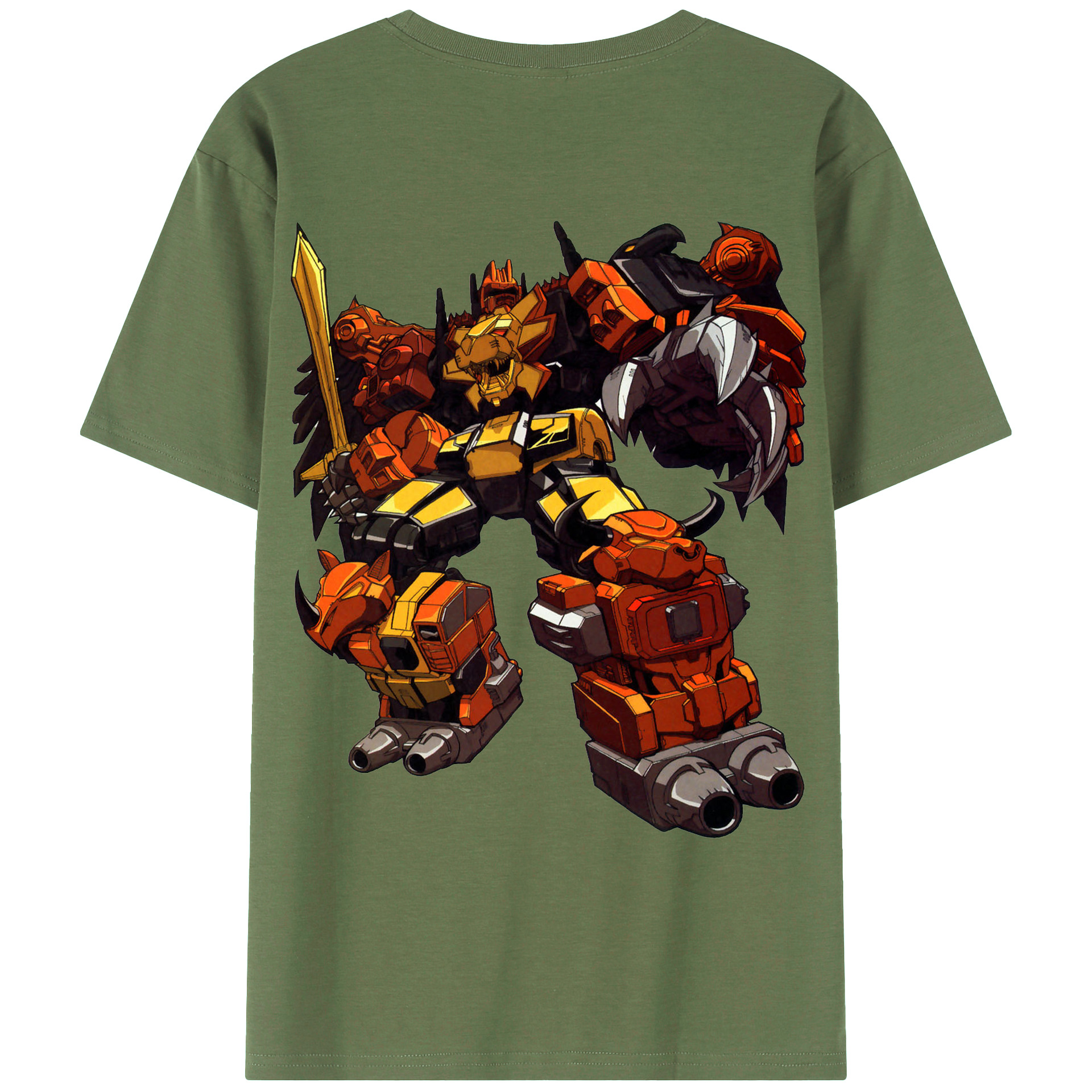 （画像用）  綿100％ メンズ半袖Tシャツ（バックプリント） 通気性